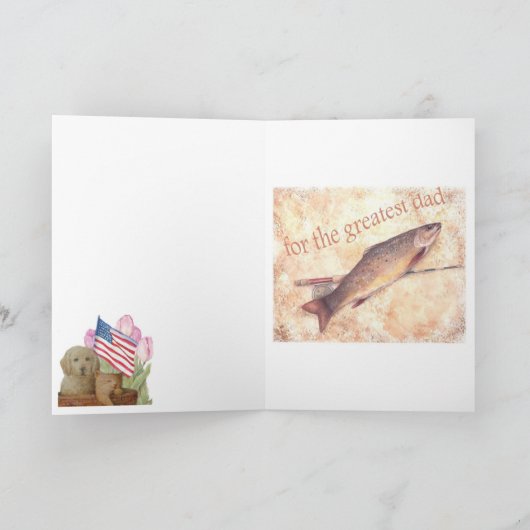 Grootste pap Geviste forel Kaart (Binnen)