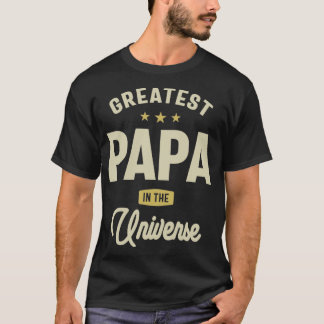 Grootste pap in het universum t-shirt