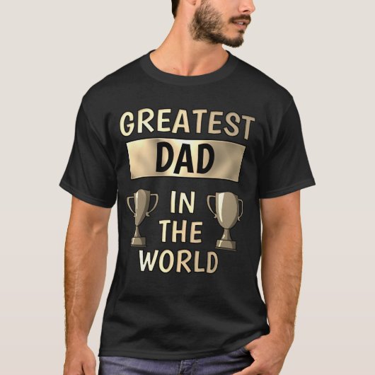 Grootste pap persoonlijke T-shirt (Voorkant)