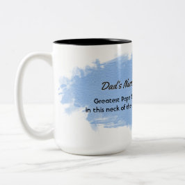 Grootste Papa Beer in deze contreien Tweekleurige Koffiemok