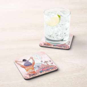 Grootste papa circus bier onderzetter