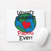 Grootste Papou Hart ter Wereld Muismat (Met muis)