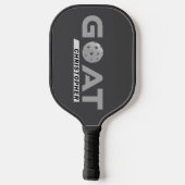 Grootste Pickleball speler GOAT Gepersonaliseerd Z Pickleball Paddle (Achterkant)