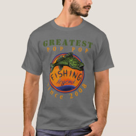Grootste Pop Pop Vaderdag T-shirt