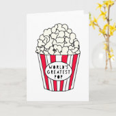 Grootste Pop ter wereld - Vaderdag Kaart (Gele Bloem)