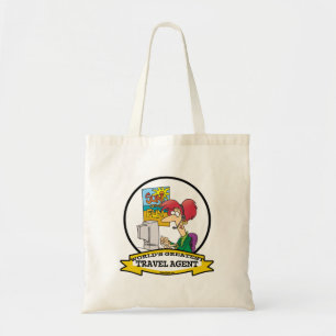 GROOTSTE REISAGENS VROUWEN CARTOON TOTE BAG