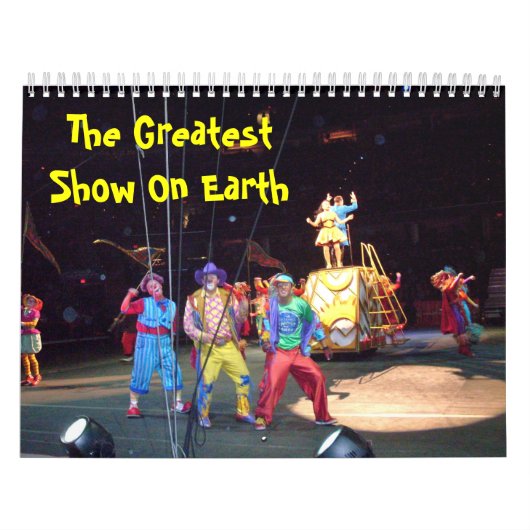 GROOTSTE SHOW OP AARDE-kalender Kalender (Hoes)