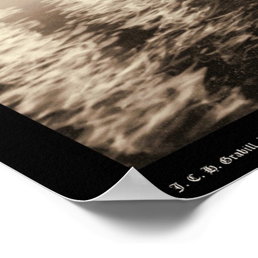 Grootste snoepdoek in Hot Springs SD 1891 Poster (Hoek)