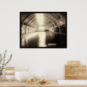 Grootste snoepdoek in Hot Springs SD 1891 Poster (Keuken)