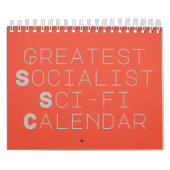Grootste socialistische Sci-Fi-agenda Kalender (Hoes)