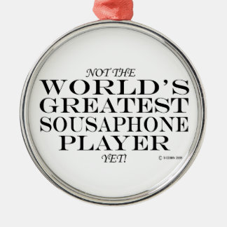 Grootste Sousaphone Player, maar Metal Ornament