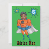 Grootste superheld Geweldige Comic Birthday Kind Kaart (Voorkant)