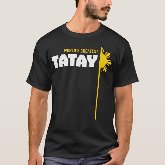 Grootste Tatay ter Wereld - T-shirt (Voorkant)