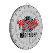 Grootste taxateur ter wereld dartbord (Voorkant Links)