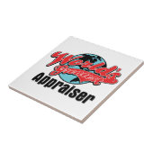 Grootste taxateur ter wereld tegeltje (Zijkant)