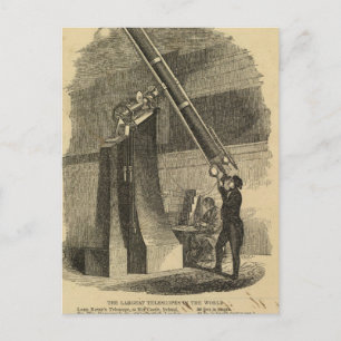 Grootste telescopen briefkaart