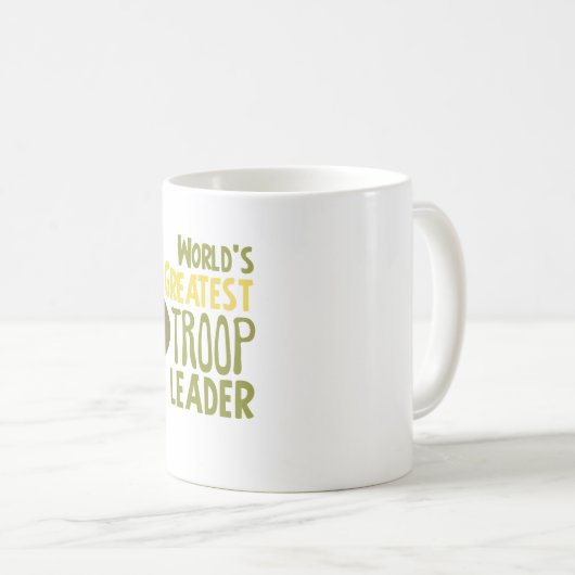 Grootste troepenleider koffiemok (Voorkant rechts)