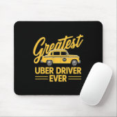Grootste Uber-chauffeur ooit: grappig 4 Muismat (Met muis)