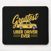 Grootste Uber-chauffeur ooit grappig Muismat (Voorkant)