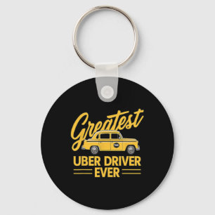 Grootste Uber-chauffeur ooit grappig Sleutelhanger