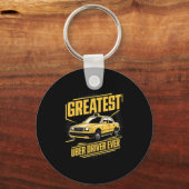 Grootste Uber-chauffeur ooit grappig Sleutelhanger (Voorkant)