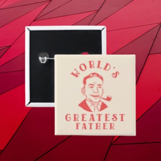Grootste vader  Button ter wereld