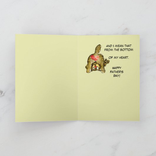 Grootste vader kat Kaart (Binnen)