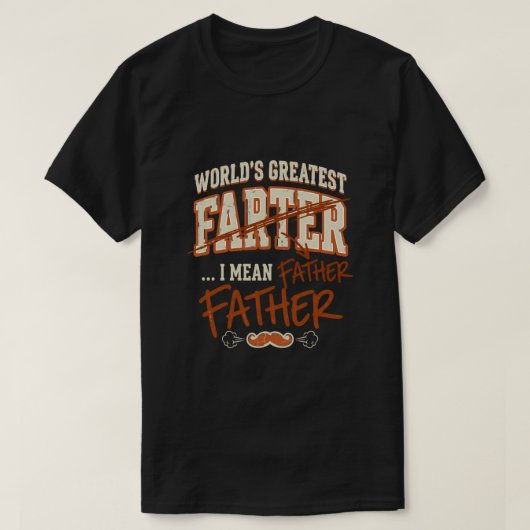 Grootste Vader Scheet Ter Wereld - Grappige Vader T-shirt (Design voorkant)