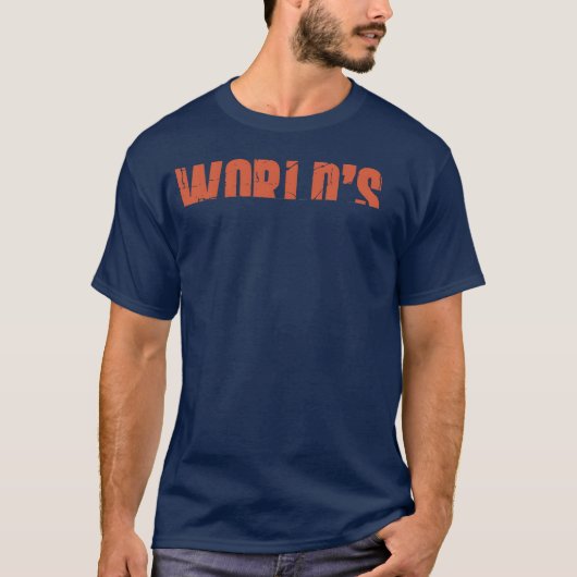 Grootste vader ter wereld cadeau t-shirt (Voorkant)