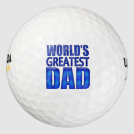 grootste vader ter wereld golfballen