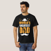Grootste vader ter wereld: het beste van het beste t-shirt (Voorkant volledig)