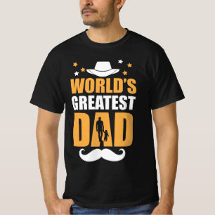 Grootste vader ter wereld: het beste van het beste t-shirt