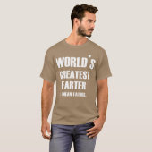 Grootste vader ter wereld  t-shirt (Voorkant volledig)