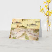 GROOTSTE VADERDAG GEDICHT VIST GROET KAART (Gele Bloem)