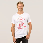 Grootste Vaderdag ter wereld: klassieke Vaderdag Tri-Blend Shirt (Voorkant volledig)