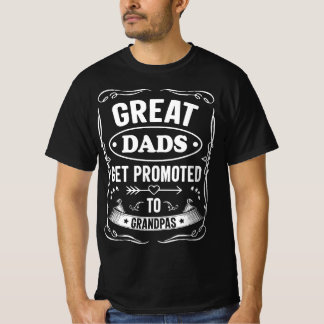 Grootste vaders worden gepromoveerd tot opa t-shirt