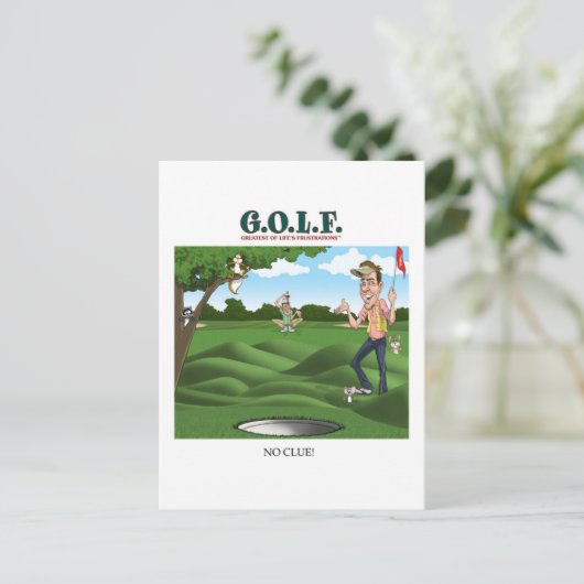 GROOTSTE VAN DE GROOTSTE FRUSTRATIES VAN HET LEVEN BRIEFKAART (Staand voorkant)