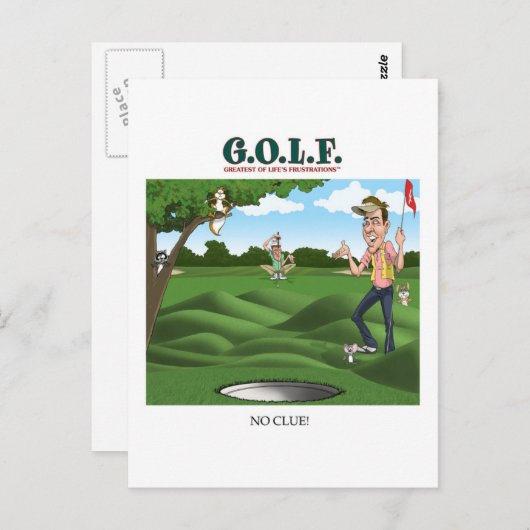 GROOTSTE VAN DE GROOTSTE FRUSTRATIES VAN HET LEVEN BRIEFKAART (Voorkant / Achterkant)