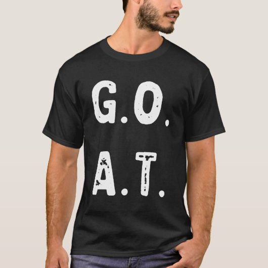 GROOTSTE VAN DE KEER G O A T T-SHIRT (Voorkant)