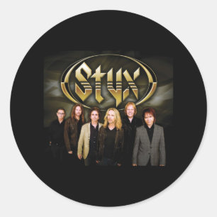 Grootste van de stijl van de 80s van de Band van S Ronde Sticker