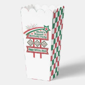 Grootste verjaardagsfeesttent ter wereld bedankdoosjes (Achterkant)