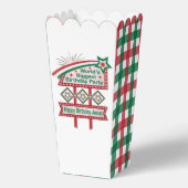 Grootste verjaardagsfeesttent ter wereld bedankdoosjes (Voorkant)