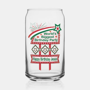 Grootste verjaardagsfeesttent ter wereld blikvorm glas