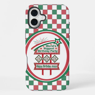 Grootste verjaardagsfeesttent ter wereld iPhone 16 plus hoesje
