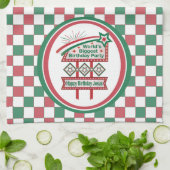 Grootste verjaardagsfeesttent ter wereld theedoek (Gevouwen)