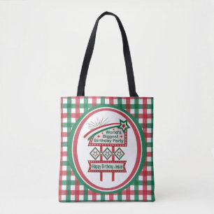 Grootste verjaardagsfeesttent ter wereld tote bag