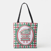 Grootste verjaardagsfeesttent ter wereld tote bag (Achterkant)