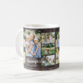 Grootste versnijding Citaat 12 Foto Rustic Wood Koffiemok (Voorkant links)