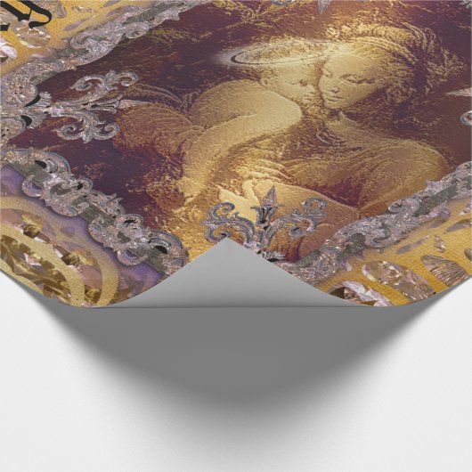 Grootste Victoriaans cadeau Cadeaupapier (Hoek)