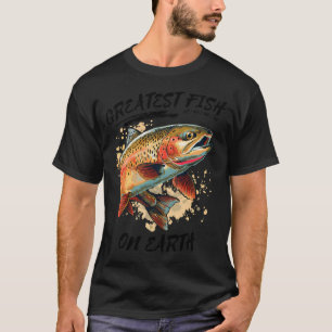 Grootste vis op aarde: Cutthroat Trout T-shirt